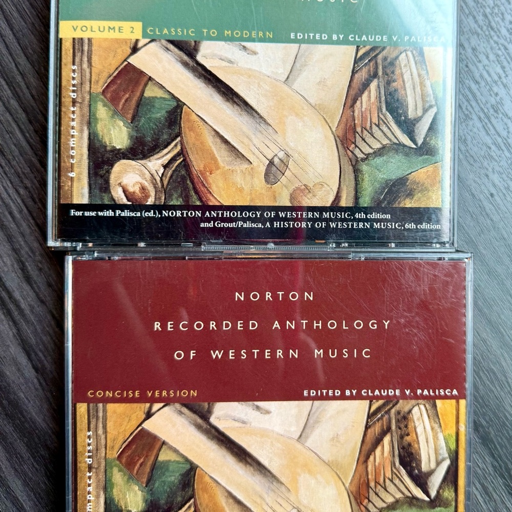 Norton Recorded Anthology of Western Music CDs